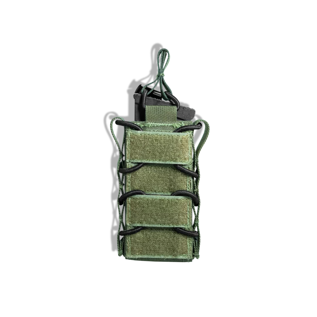 4 in Pistol Mag Pouch_Green_front